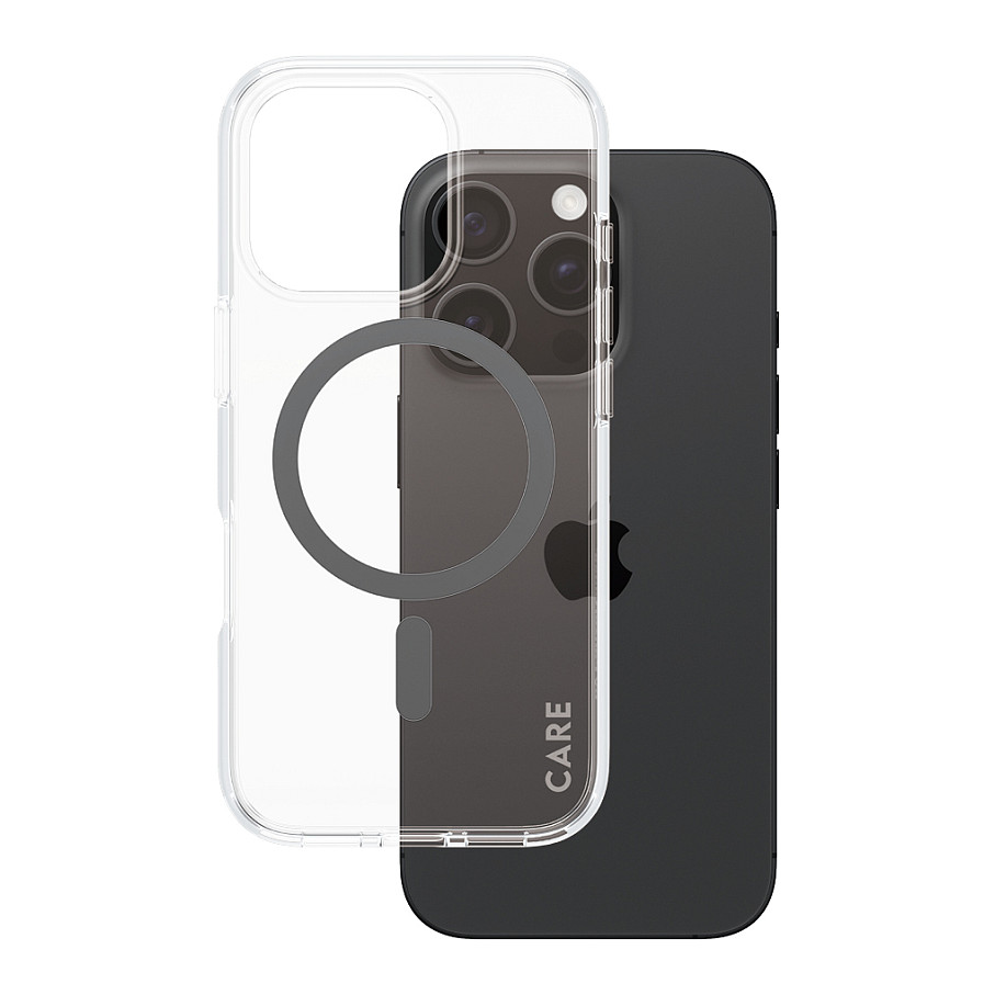 Aksesorë për telefon CARE / Case Flagship MagSafe / iPhone 16 Pro - Zezë - 1