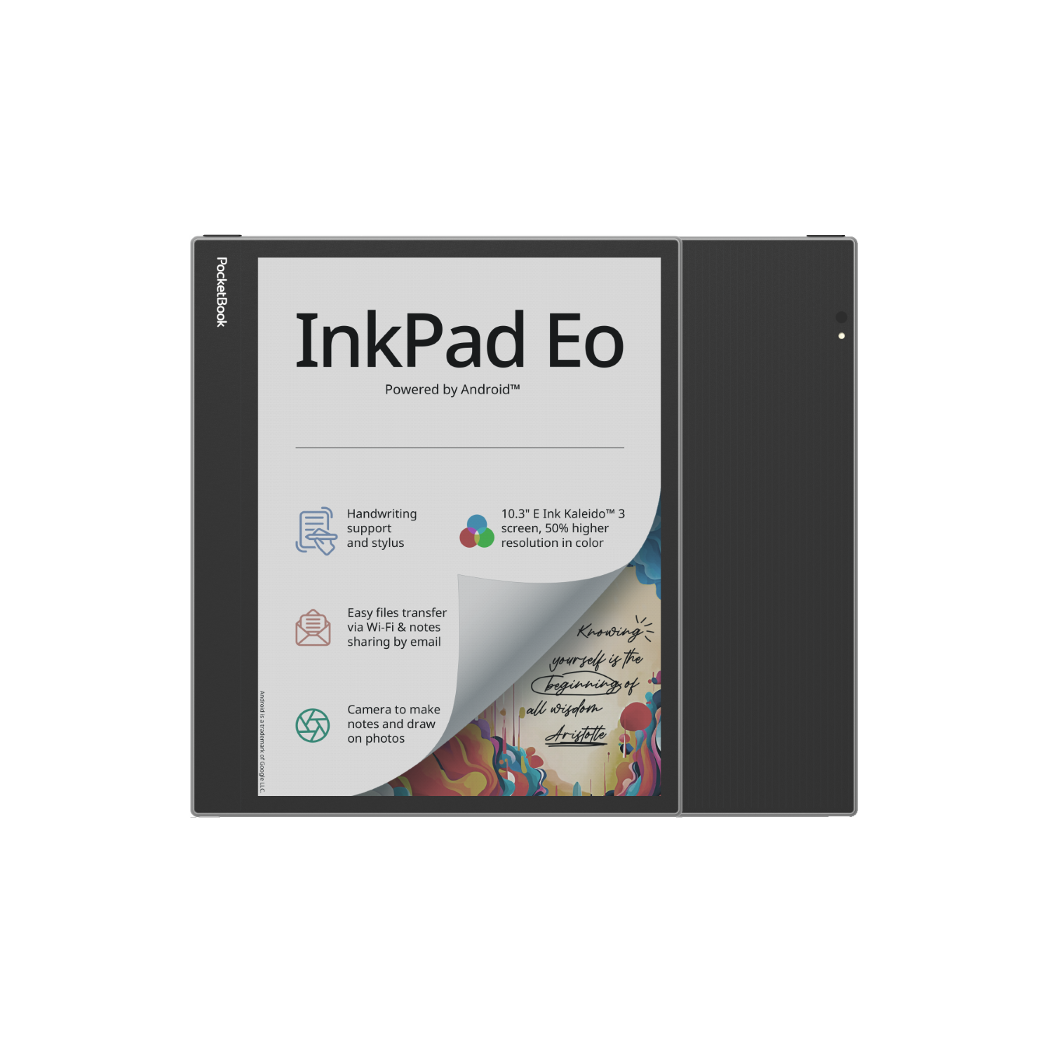 E-book PocketBook InkPad Eo EU / PB1042-M-WW / 10.3" / 64GB - Zezë/Gri