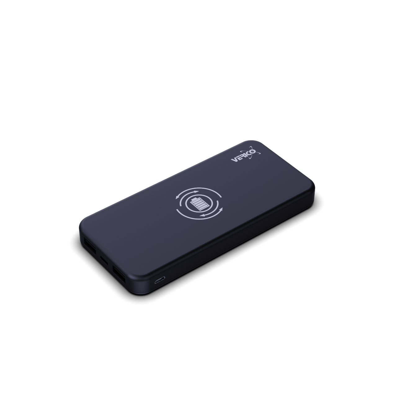 Powerbank Verico Power Plus Air V2 / 10.000mAh / Wireless 15W / USB-C PD / 2x USB-A / LED Display – Zezë