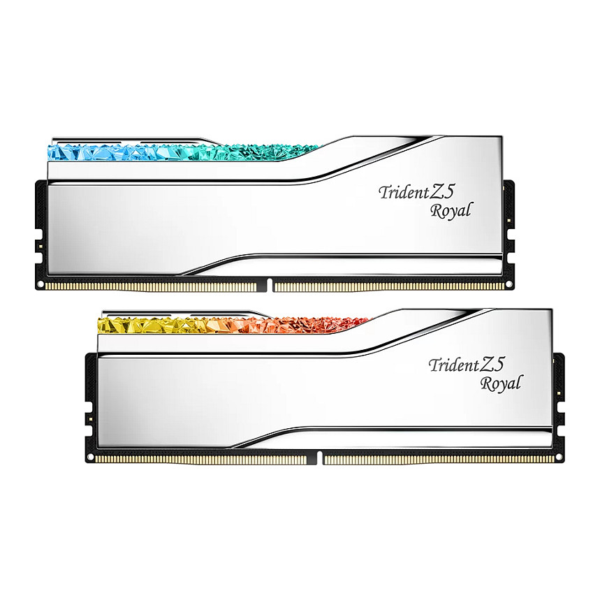 RAM Memorie DDR5 G.Skill Trident Z5 RGB Royal 64GB (2x32GB) 6400MHz CL32 Dual Channel Kit / TR5S - 1