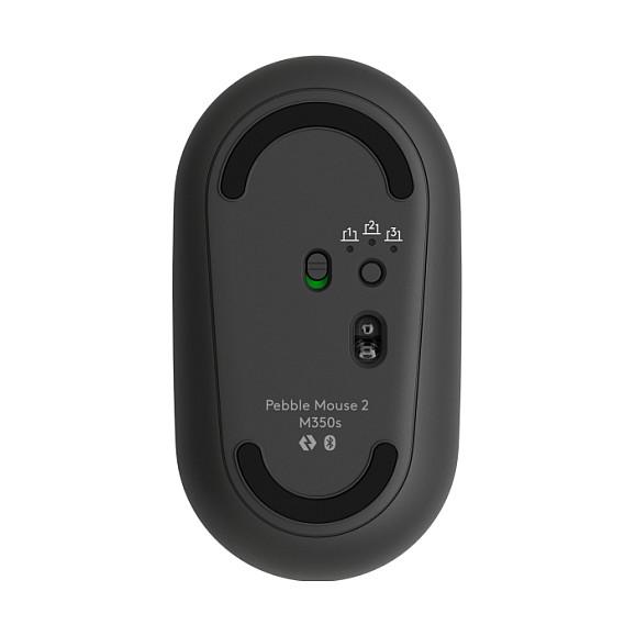 Combo (Tastierë & Maus) Logitech Pebble 2 Combo for Mac, Mini, QWERTY US, Bluetooth + Logi Bolt - Grafit - 2