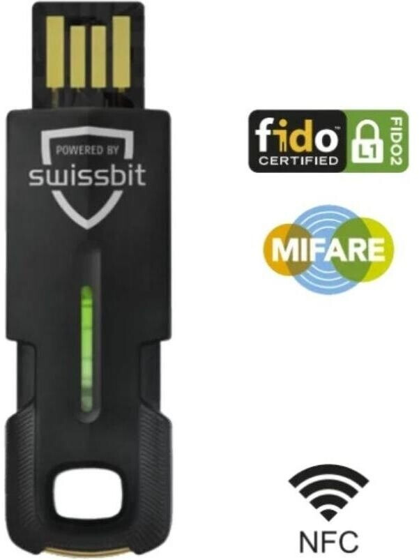 Çelës Sigurie Swissbit iShield Key 2 Pro / USB-A + NFC