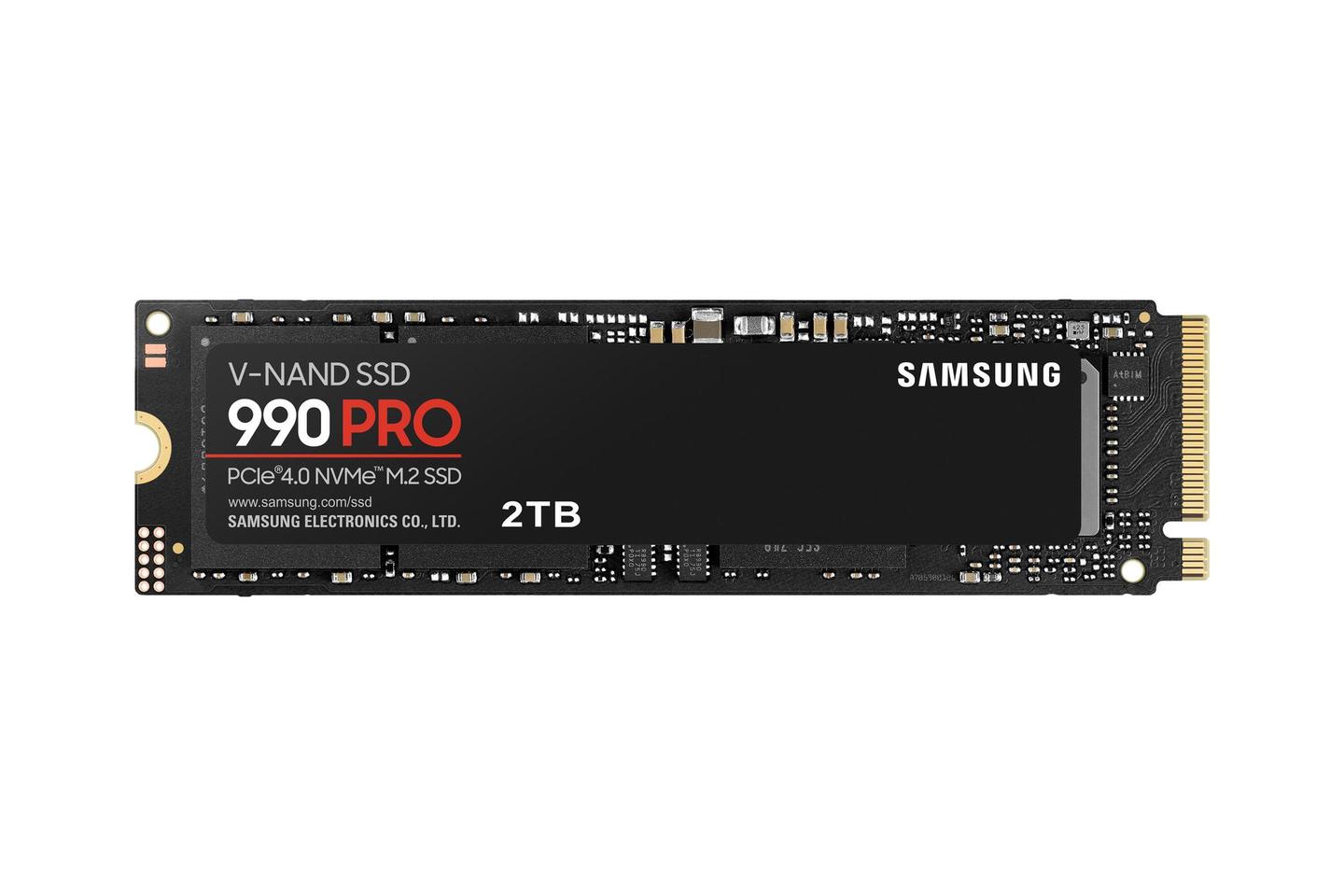 SSD e Brendshme Samsung 990 PRO / 2TB / M.2 2280 PCIe 4.0 x4 / 7450MB/s Read / 6900MB/s Write - 1