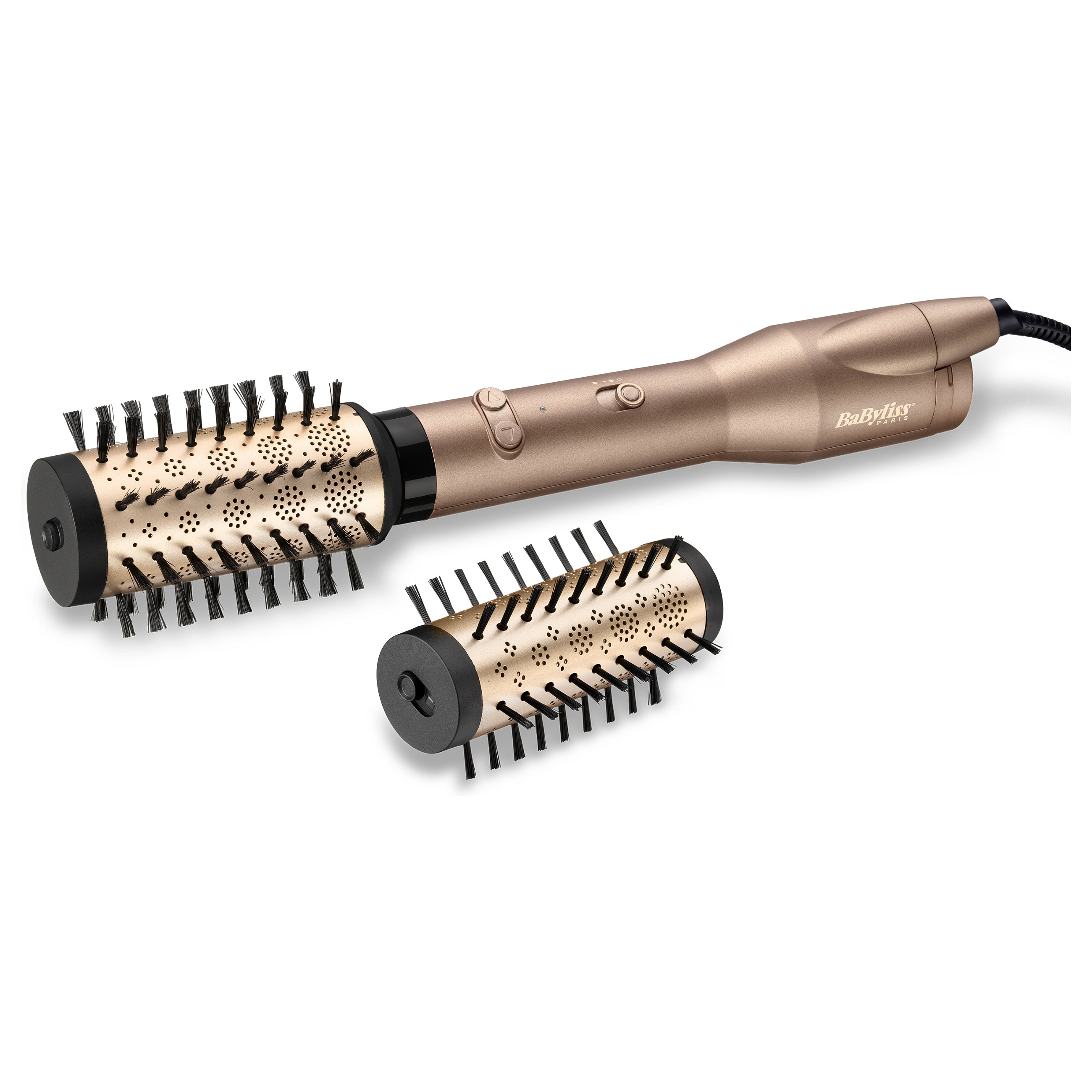Stiluese për flokë BaByliss Big Hair Dual AS952E / 650W / Ionic / Ceramic / 40–50 mm / 2 Drejtime Rrotullimi – Ari