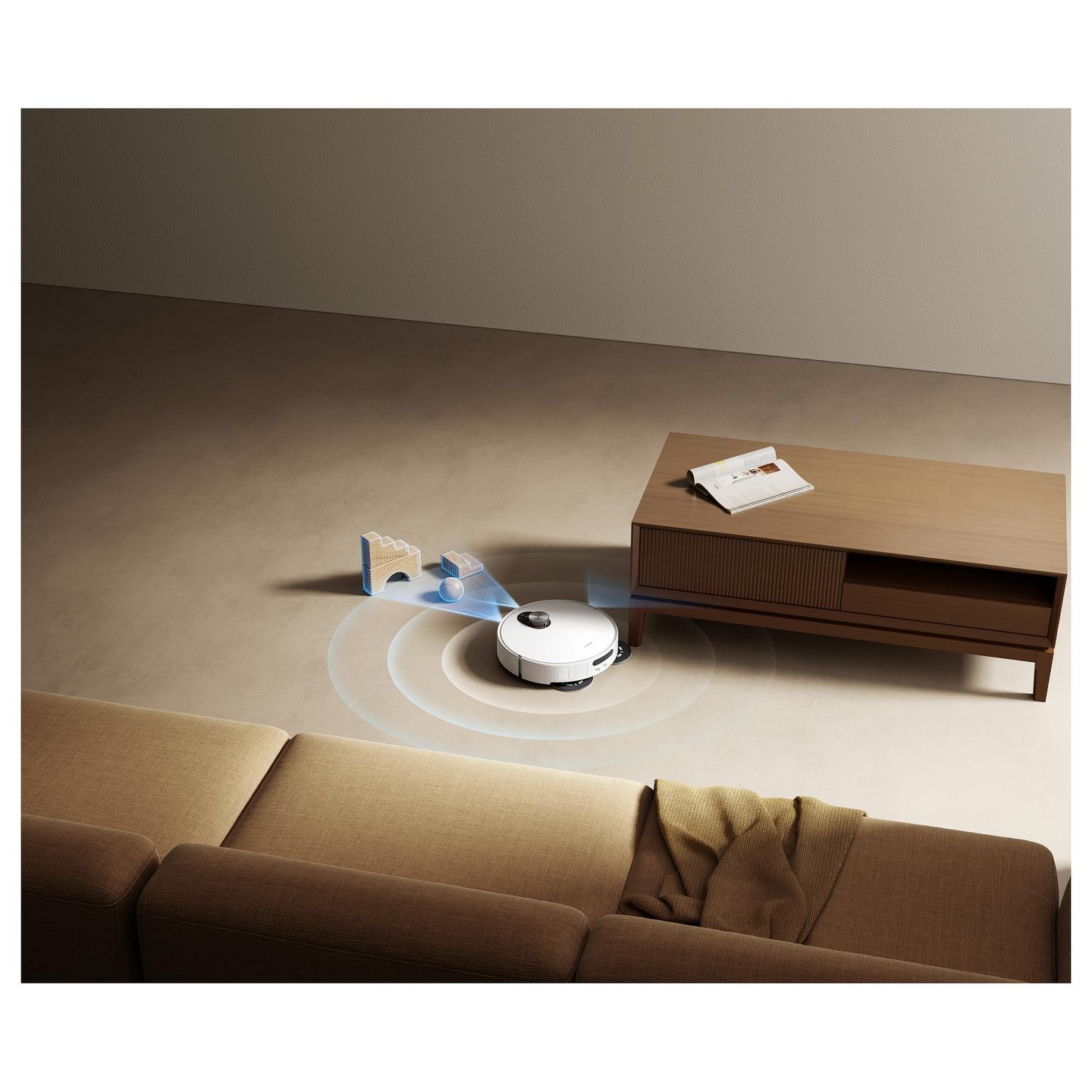 Fshesë Robotike Xiaomi Robot Vacuum 5 / 20.000Pa / 5200mAh / 140min / D-ToF LiDAR / Mop 15mm - Bardhë - 21