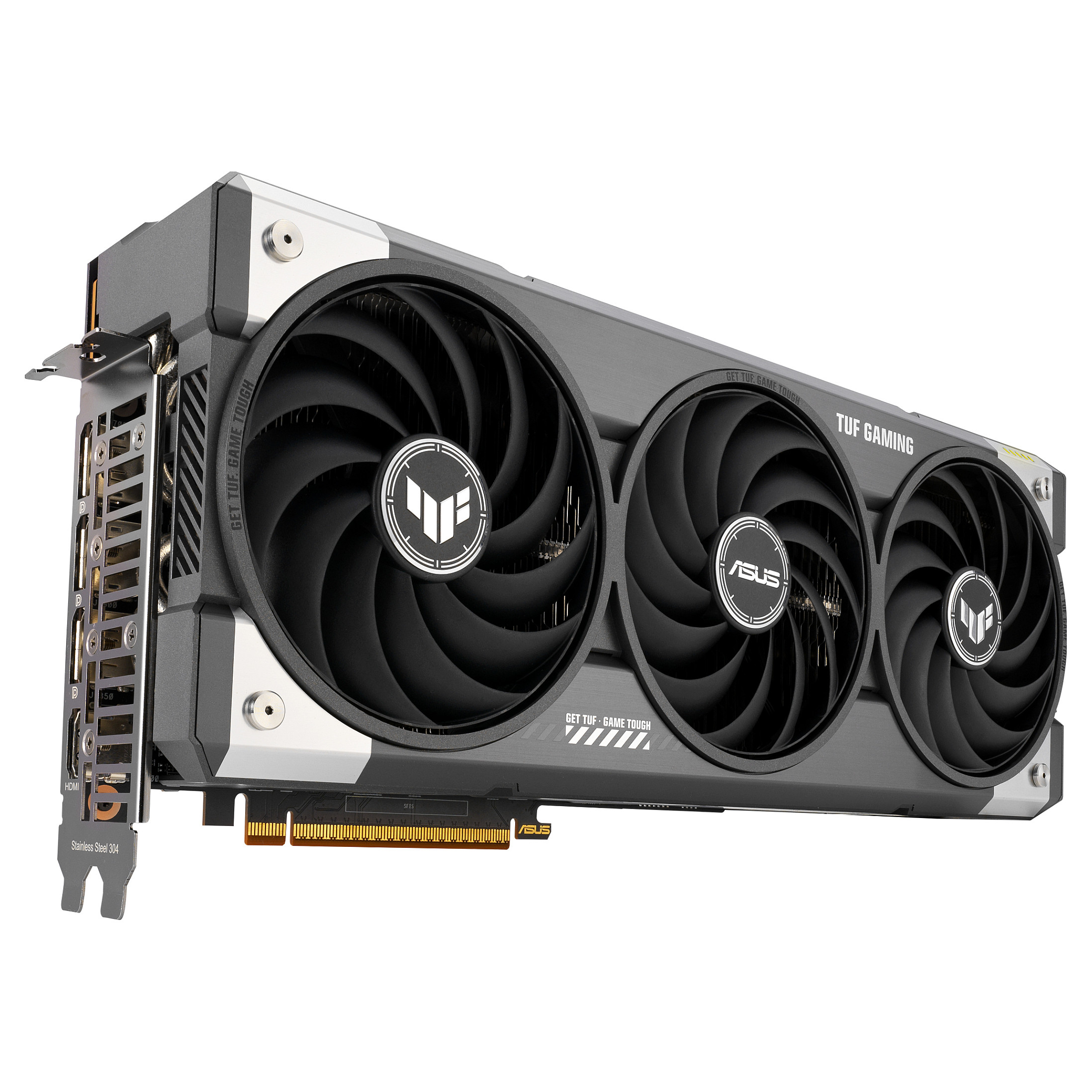 Kartelë Grafike ASUS TUF GAMING RX 9070 XT OC Edition 16GB – GDDR6 / 3 Fan - Gri - 6