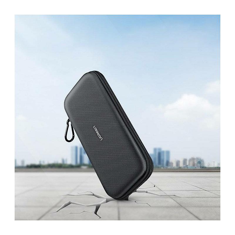 Këllëf për Konzolë UGREEN 50974 / Nintendo Switch / EVA + Oxford / Rezistent ndaj Goditjeve / 26 × 12.3 × 4.8 cm – Gri - 4