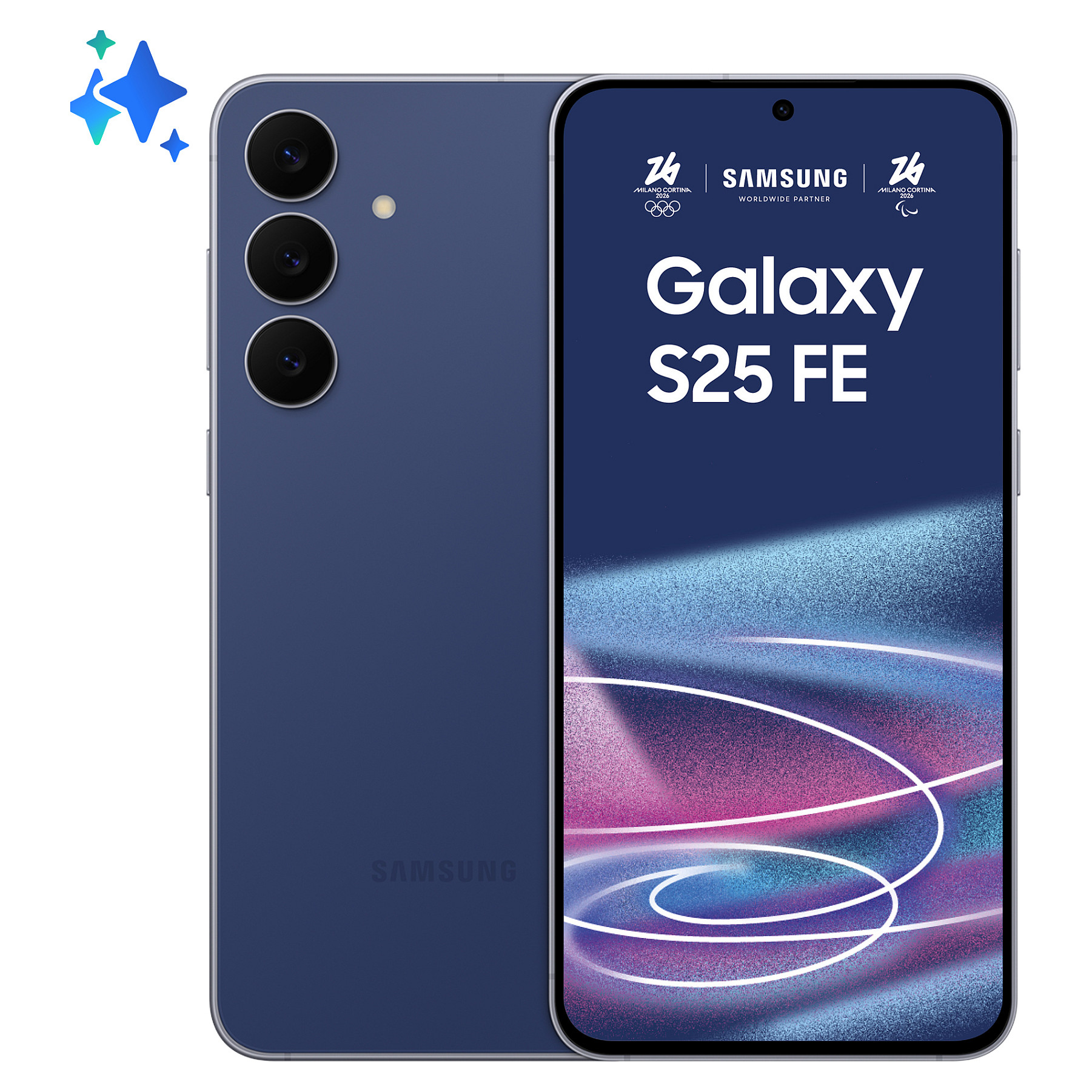 Telefon Samsung Galaxy S25 FE 5G / Dual Sim / 8GB / 256GB – Blu e Errët - 1