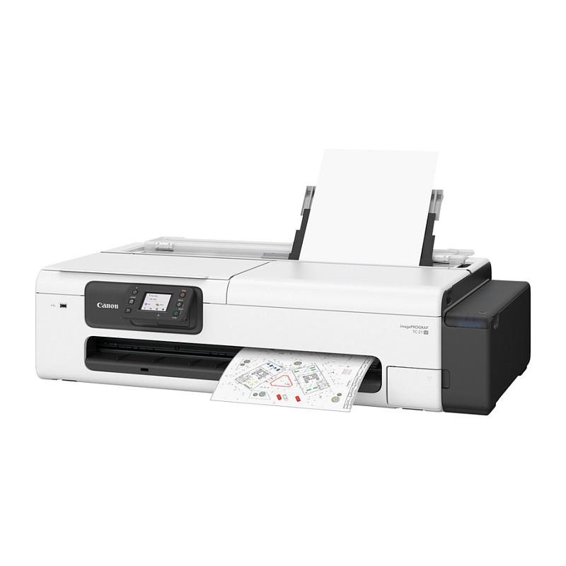 Printer Plotter Canon imagePROGRAF TC-21M / Inkjet / A1 / 2400 × 1200 DPI / Skaner - Zezë/Bardhë - 6