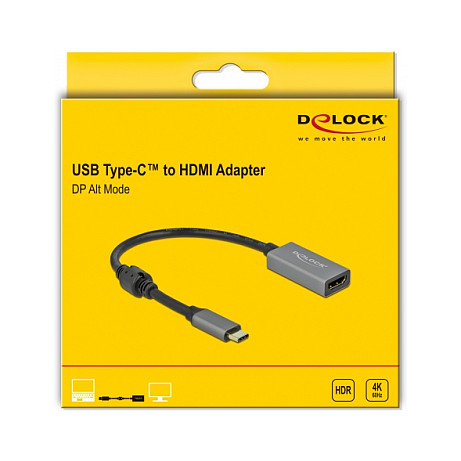 DELOCK Active USB-C to HDMI Adapter - 2