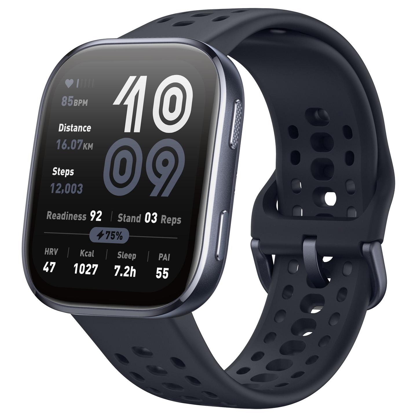 Orë e mençur Amazfit Bip 6 W2435EU1N / 1.97" AMOLED / 390 x 450 / Bluetooth 5.2 / GPS / 5 ATM / Deri 14 Ditë Bateri - Zezë - 4