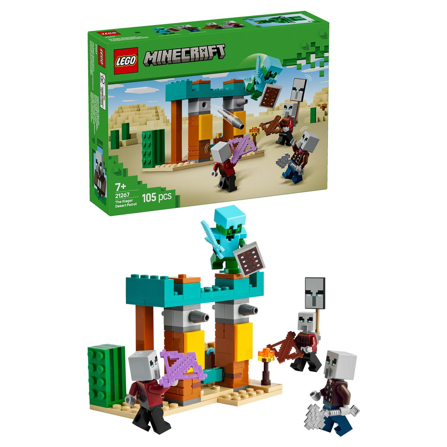 LEGO Minecraft The Illager Desert Patrol - 17