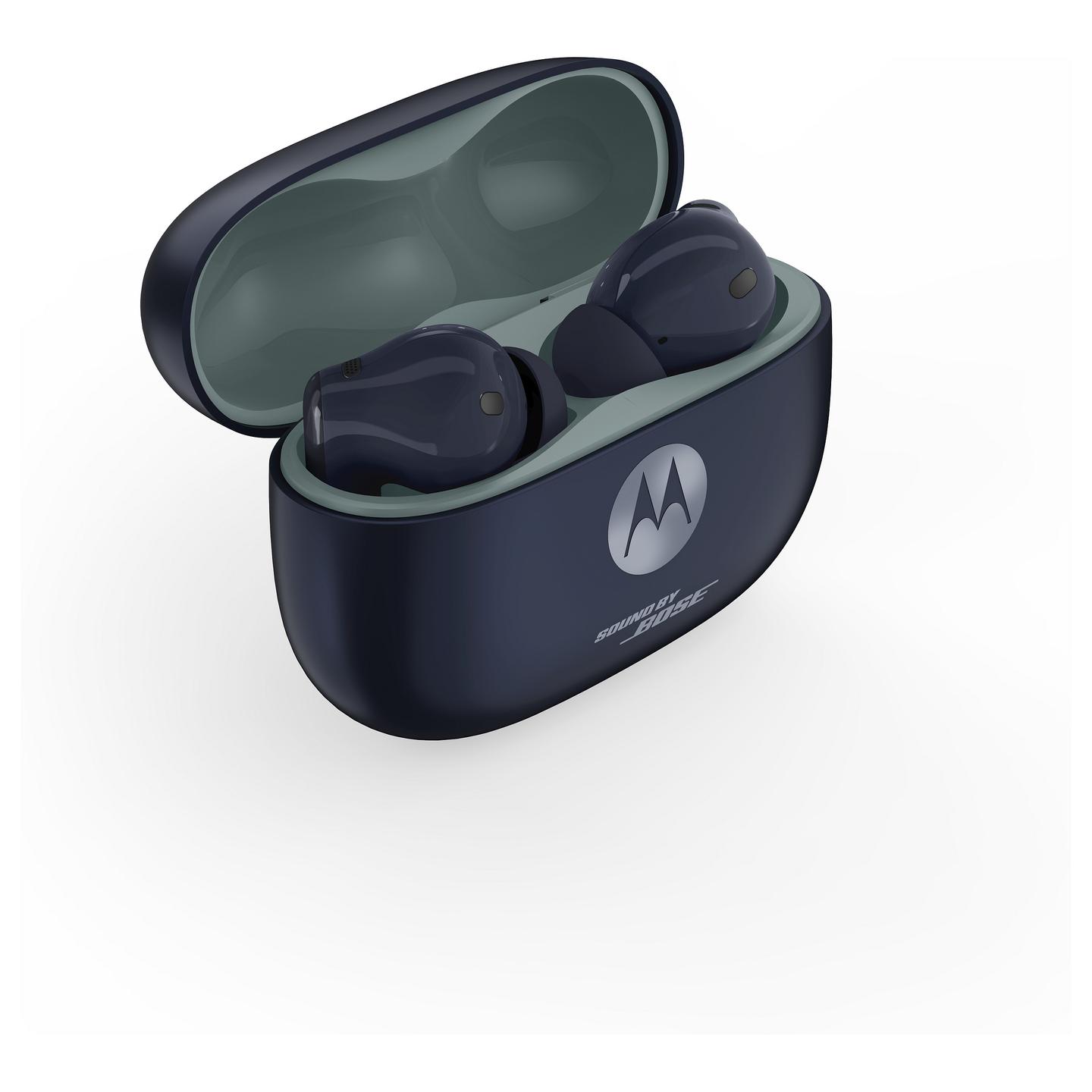 Kufje pa kabllo Motorola moto buds 2 plus / 11 mm + Balanced Armature / Bluetooth 6.0 / Sound by Bose / Dynamic ANC / 40 orë – Zezë - 10