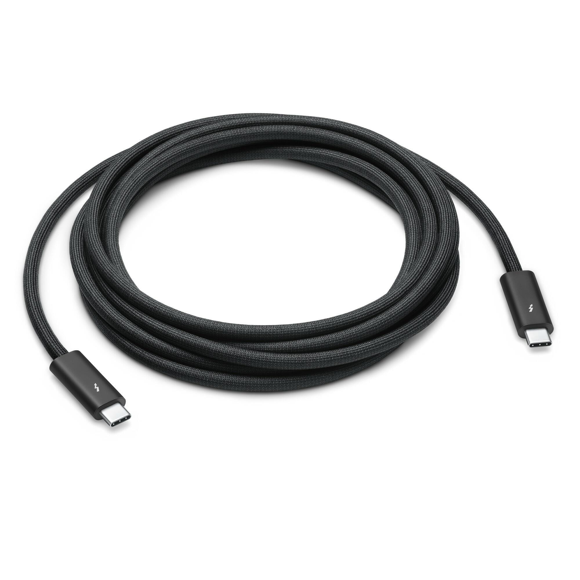 Apple Cables Thunderbolt 4 Pro / MW5H3ZM/A / USB-C / 40Gbps / 100W / 3m - Black