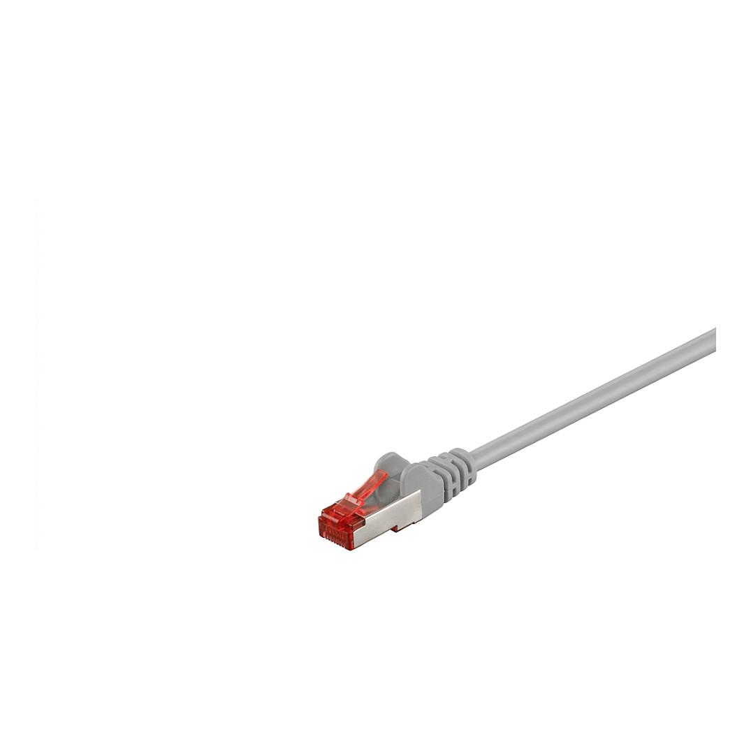 Kabllo për Rrjet Goobay 93572 / RJ45 - RJ45 / Cat.6 / S/FTP / AWG 27/7 / 250 MHz / 5 m - Gri