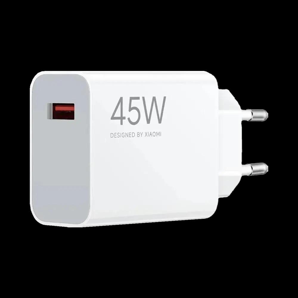 Karikues Xiaomi 45W HyperCharge Combo, USB-A, Kabllo USB-A në USB-C - Bardhë - 3