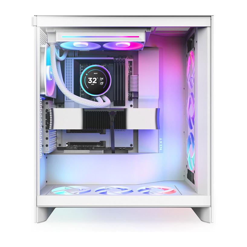 Ftohës për Procesor NZXT Kraken Elite 240 RGB / 240mm / AIO / RGB / LCD - Bardhë - 5