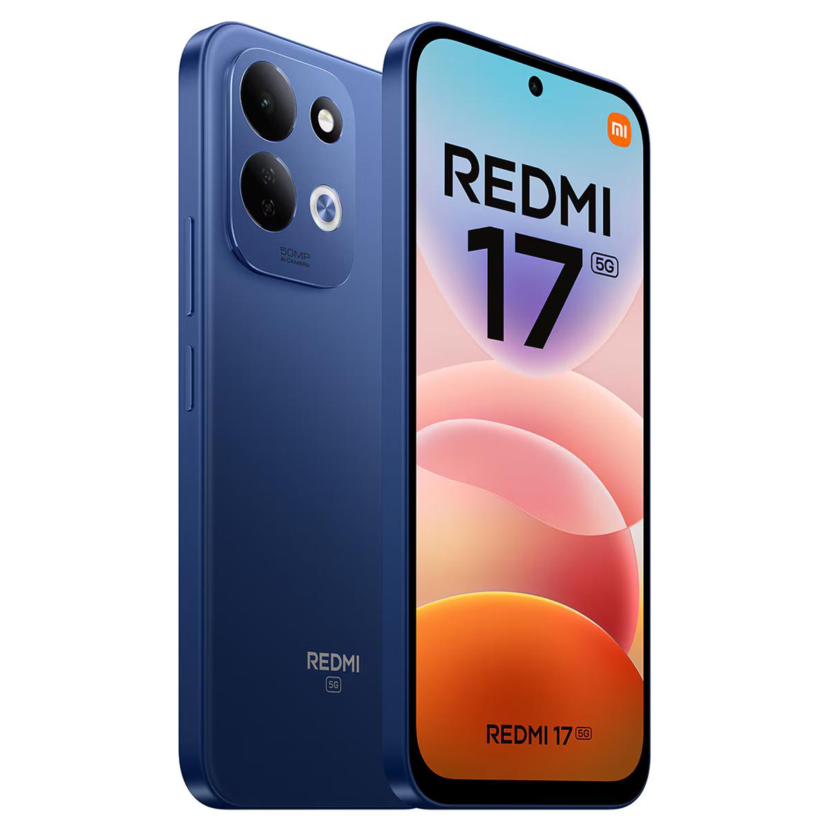 Telefon Xiaomi Redmi 17 5G, 6.9", 4GB, 256GB, Snapdragon 4 Gen 5, Dual SIM, 5G - Blu - 2