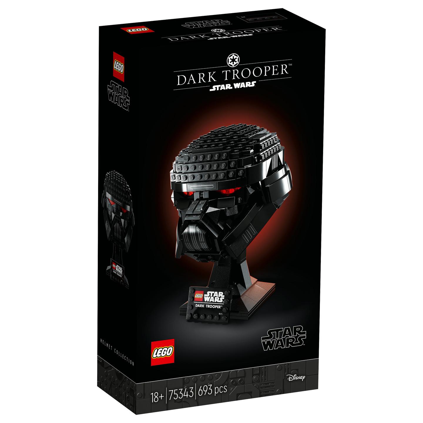 LEGO Star Wars Dark Trooper Helmet - 12