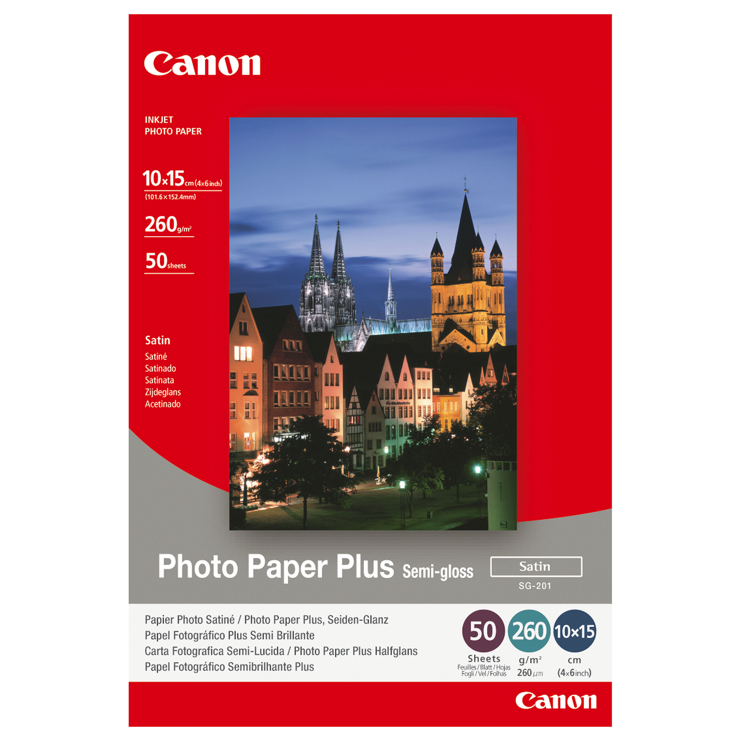 Letër Canon 1686B015 / 10 × 15 cm / Photo Cards - 1