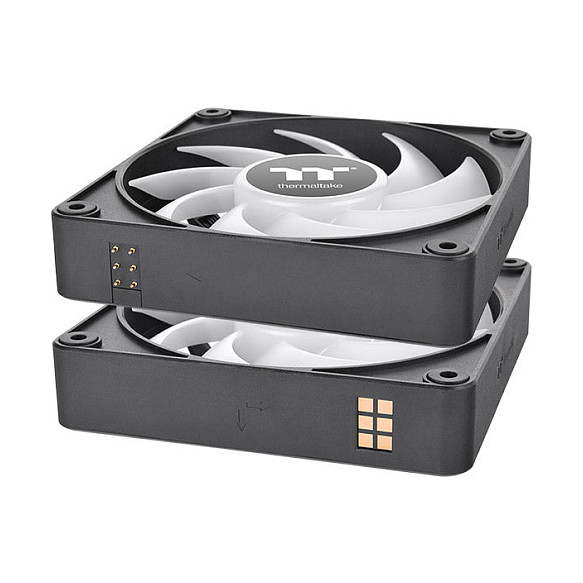140mm Thermaltake CT140 EX ARGB Sync PC Cooling Fan 3 Pack - 4