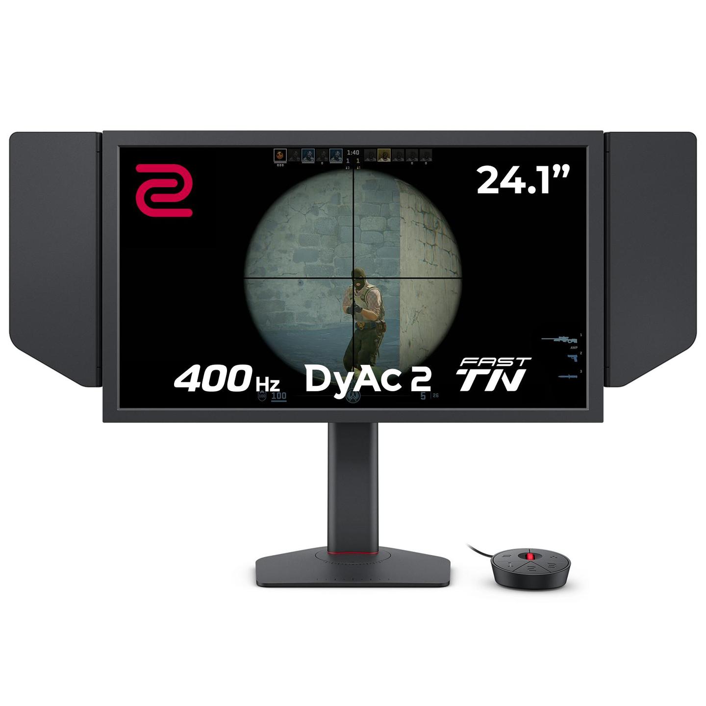 Monitor Gaming BenQ ZOWIE XL2566X+ / 24.1" / Full HD / Fast TN / 400Hz / 0.5ms / DyAc 2 – Zezë - 1