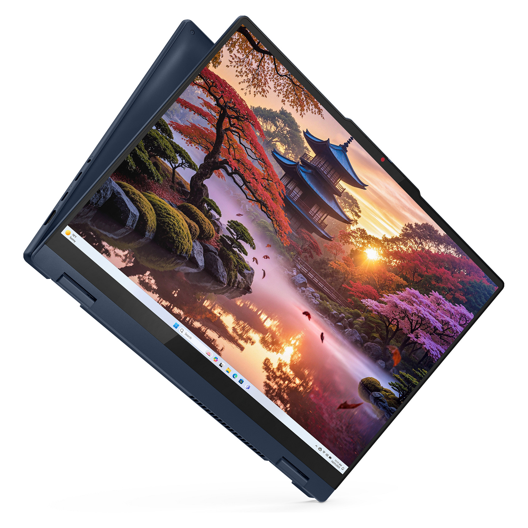 Laptop Lenovo IdeaPad 5 2-in-1 / RYZ AI 5 340 / 16GB LPDDR5x / 512GB / 16" WUXGA IPS Touch 60Hz / AMD Radeon 840M / DE  - Blu e Errët - 6