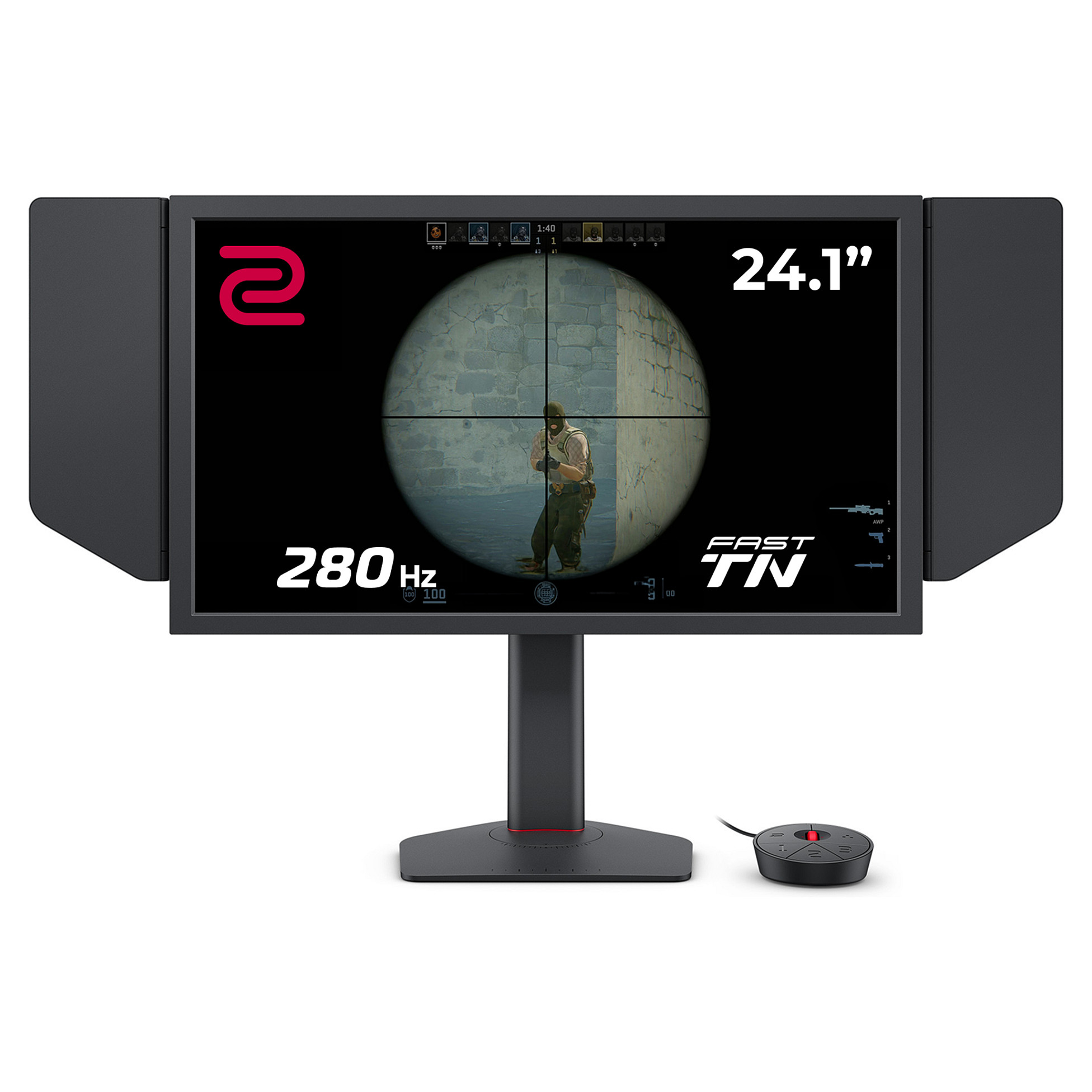Monitor Gaming ZOWIE XL2540X+ eSports / 24.1"/ Full HD TN / LED / 280Hz / 1ms / HDMI+DP - Zezë - 1