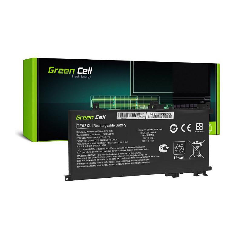 Bateri Green Cell HP180 për HP Omen/Pavilion, 15.4V, 2800mAh, 43Wh, Li-Polymer - Zezë