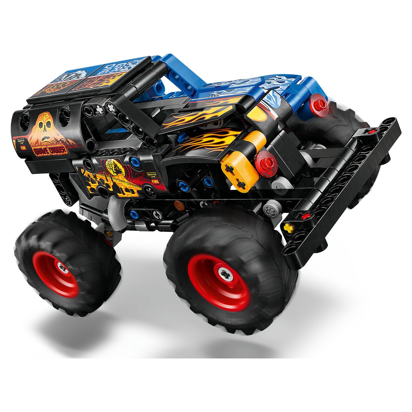 LEGO Technic Monster Jam Grave Digger Fire and Ice 42219 - 17