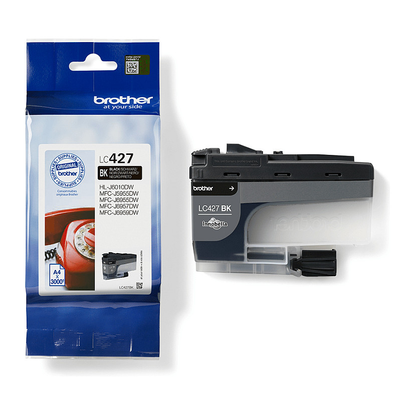 INK Brother LC427BK / 3000 faqe – Zezë - 2