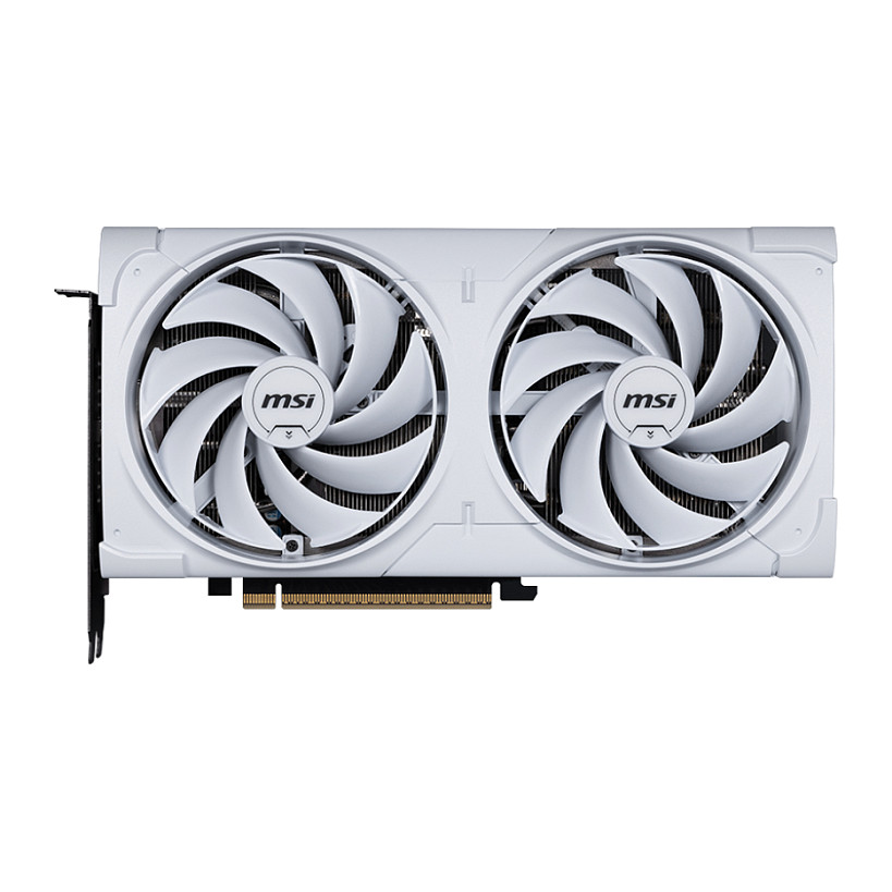 Kartelë Grafike NVIDIA GeForce RTX 5070 / 12GB GDDR7 / 192-bit / MSI VENTUS 2X OC / 2 Fans - Bardhë - 2