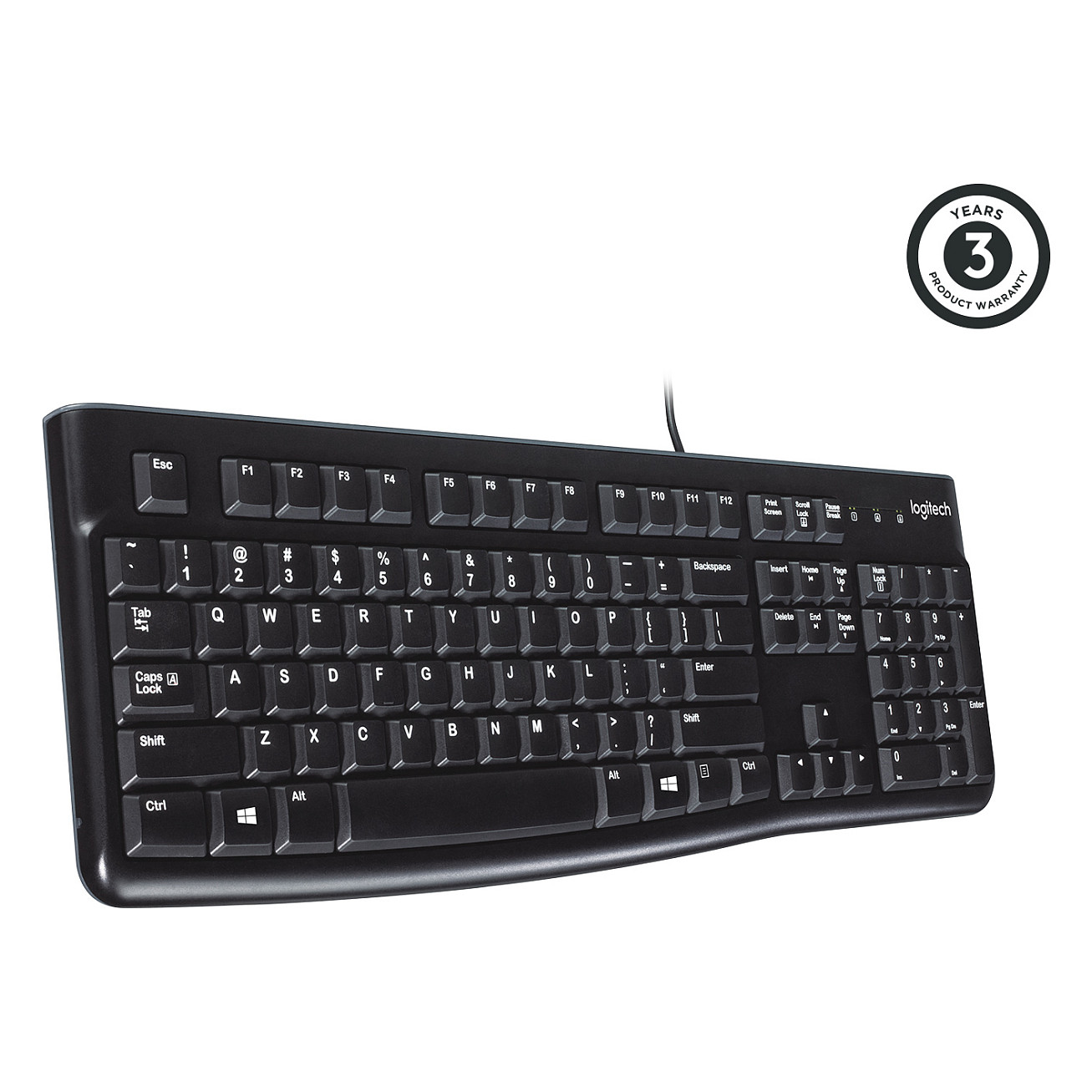Tastierë me kabllo / Logitech K120 / Dutch layout / USB - 7
