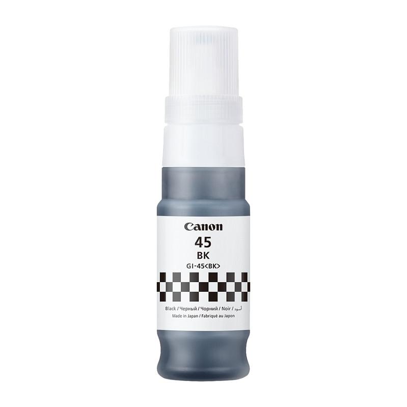 Ink Canon GI-45BK, 70 ml, 3.000 faqe - Zezë