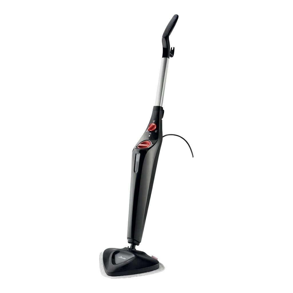 Pastrues Dysheme Vileda Steam Plus + PowerPad, 1550W, 400ml, 3 Nivele Avulli, 6m Kabllo - Zezë, Kuqe