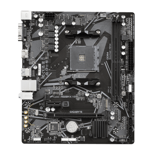 Motherboard Gigabyte A520M K V2 / AM4 / Micro ATX / DDR4 - 2