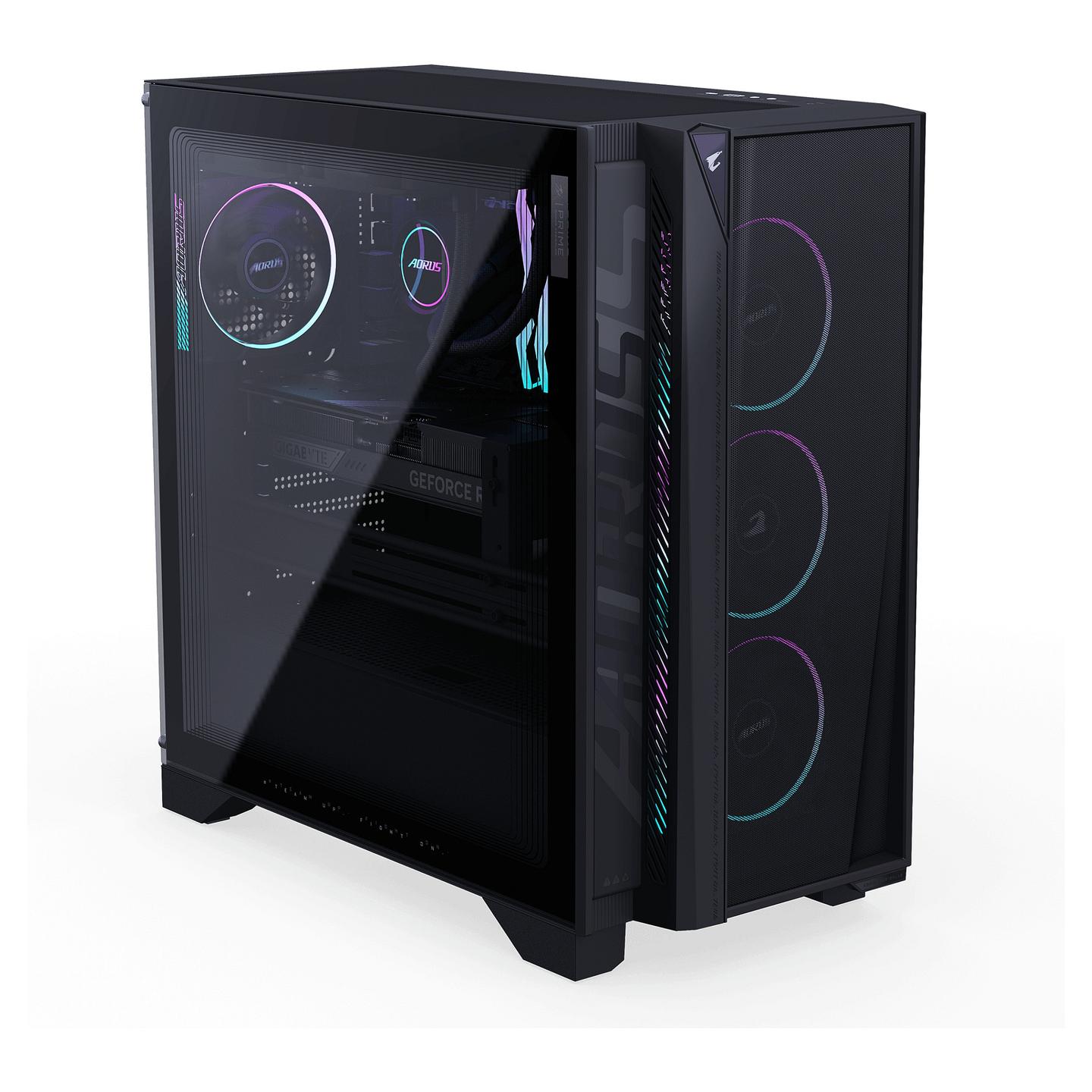 Kompjuter Gaming GIGABYTE AORUS Prime 5 AP551, Ryzen 7 9800X3D, 32GB DDR5, 2TB, RTX 5070 Ti 16GB - Zezë - 6