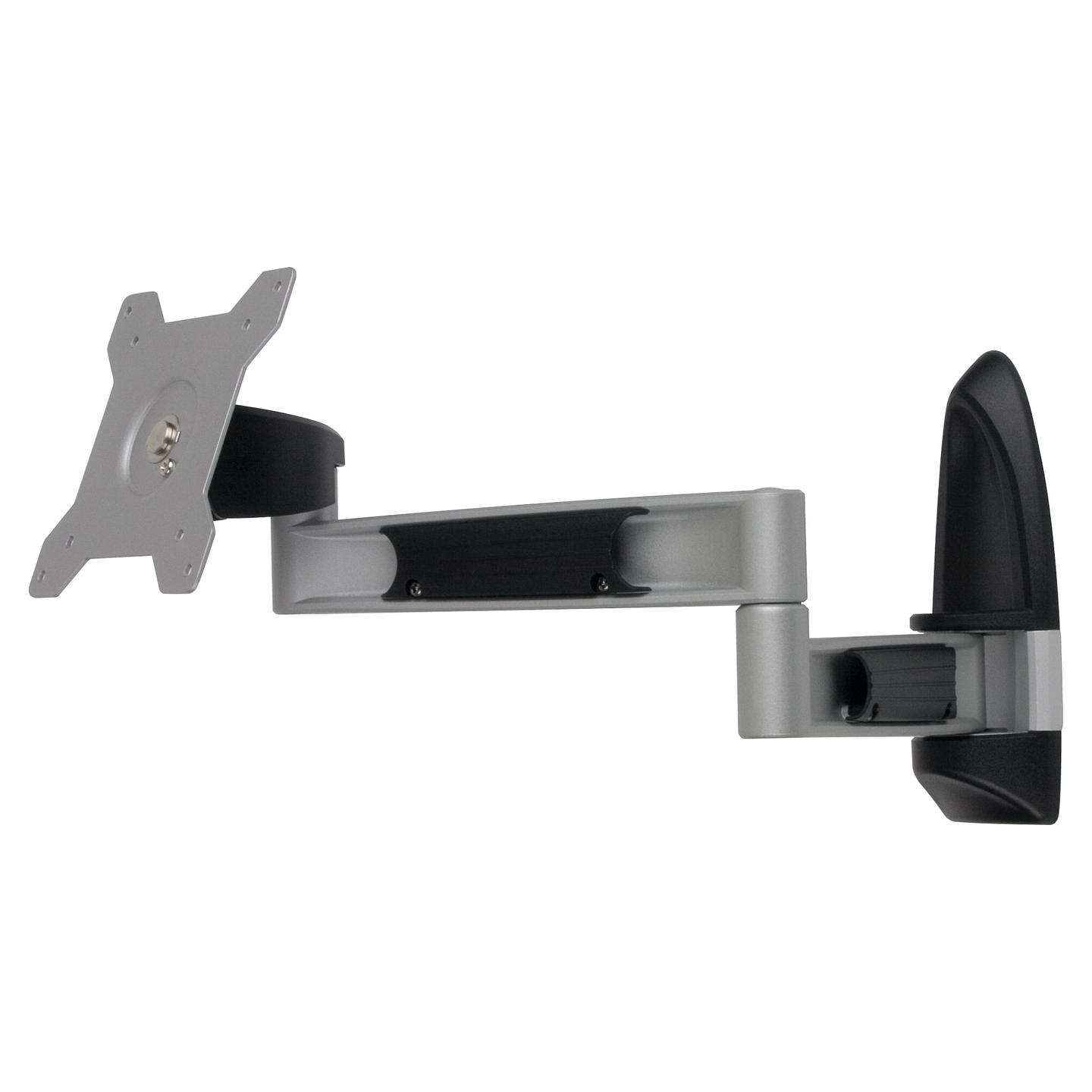 Mbajtëse për Monitor Tronje AR210 / 1 Monitor / 15"-24" / 12kg / VESA 75x75-100x100 / Full Motion - Zezë
