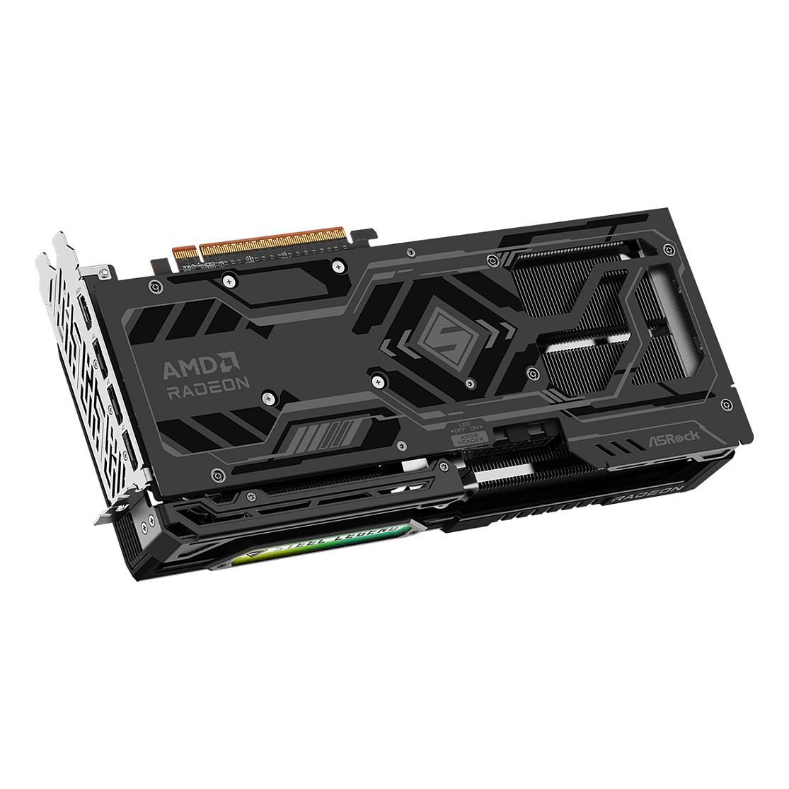 Kartelë Grafike AMD Radeon RX 9070 GRE / 12GB GDDR6 / 192-bit / ASRock Steel Legend - 7