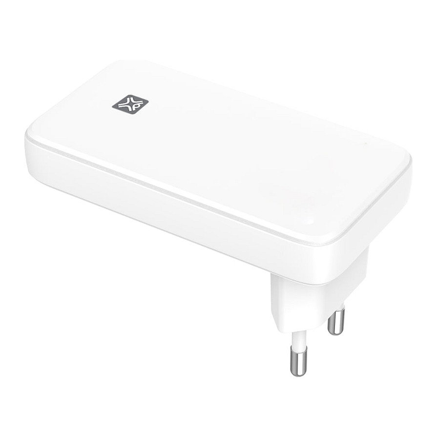 Karikues XtremeMac XWH-XWP-03 / 36W / USB-C / USB-A / PD / QC - Bardhë - 2