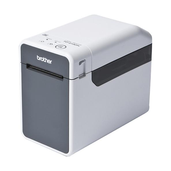 Printer Etiketash Brother TD-2135N / Direct Thermal / 300 × 300 DPI / 152.4 mm/s / Ethernet & USB – Hiri/Bardhë - 4