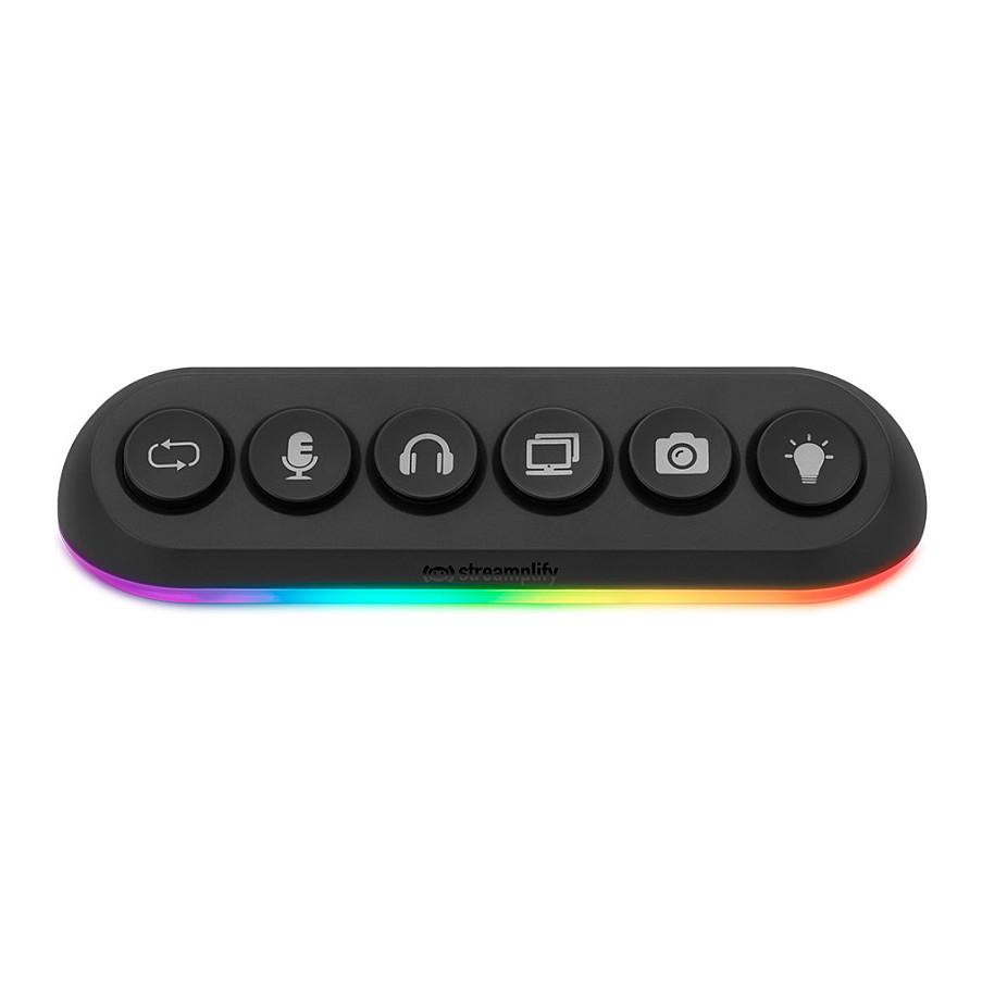 Hub USB Streamplify HUB DECK 5 / 4x USB 3.0 Type-A + 1x USB 2.0 / RGB / 12V / 24W – Zezë
