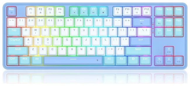 Tastierë Gaming Redragon K707WBB-RGB StarBlade Wired / US Language – Blu - 3