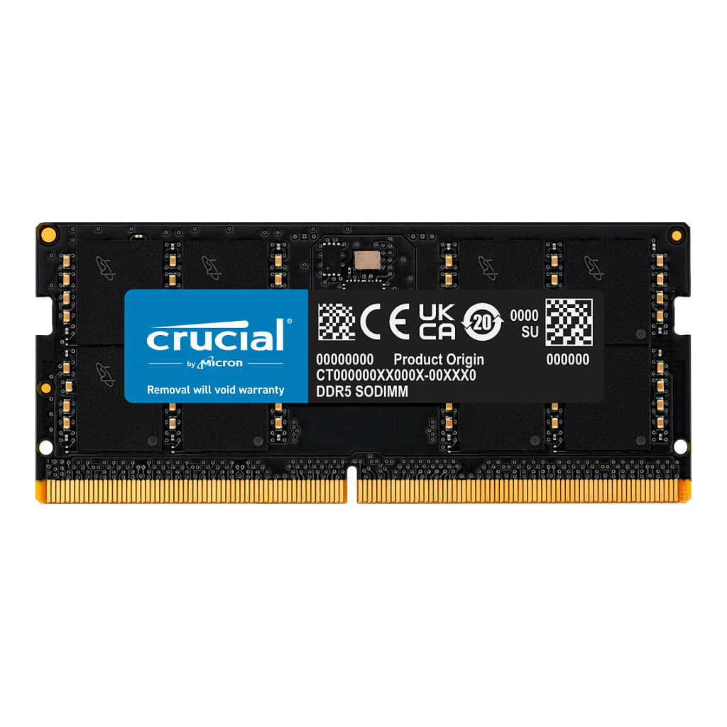 RAM Memorie DDR5 Crucial / 32GB / SO-DIMM / 4800MHz / CL40