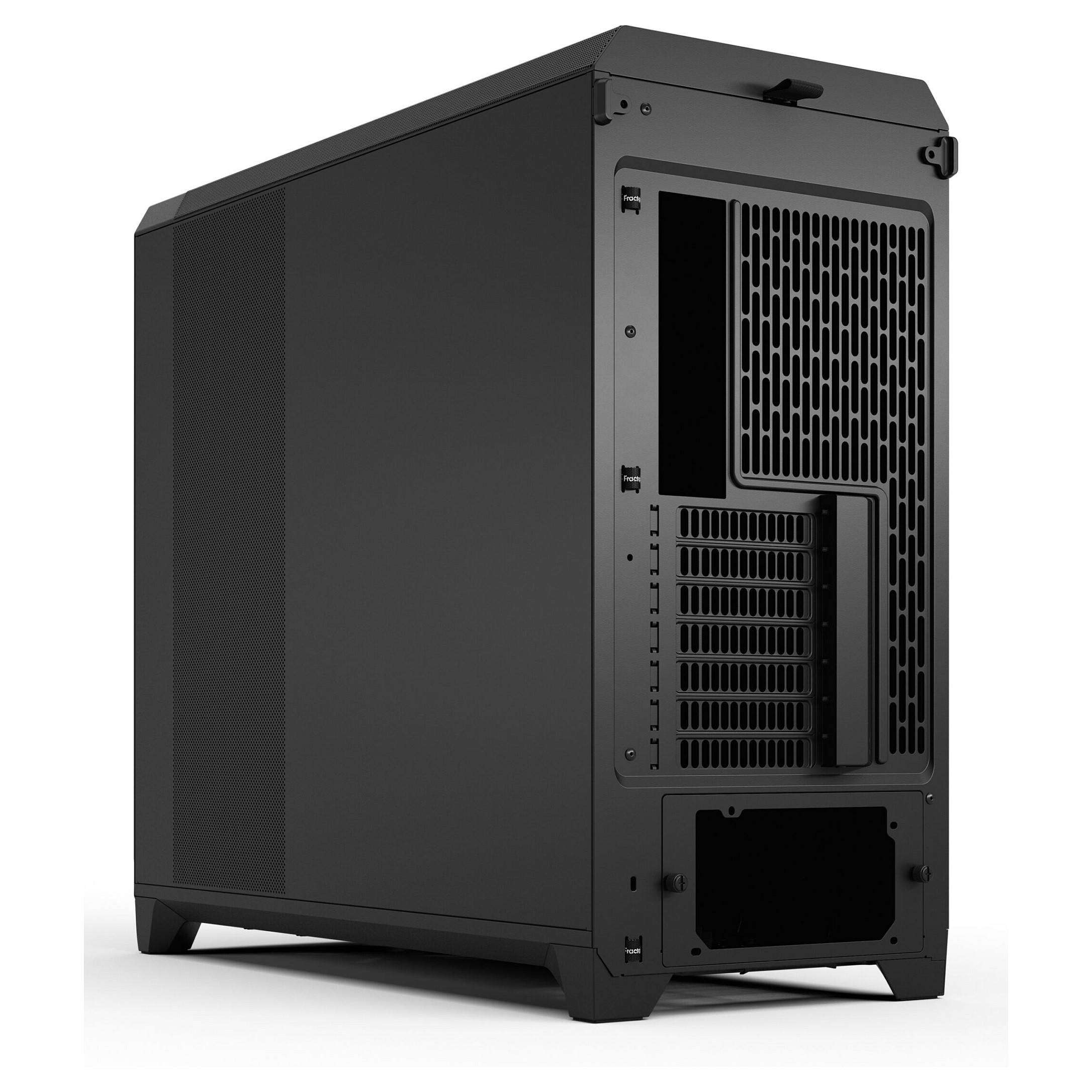 Kasë PC Fractal Design Meshify 3 XL Black Solid / EATX / ATX / 3x 140mm Fan - Zezë - 12
