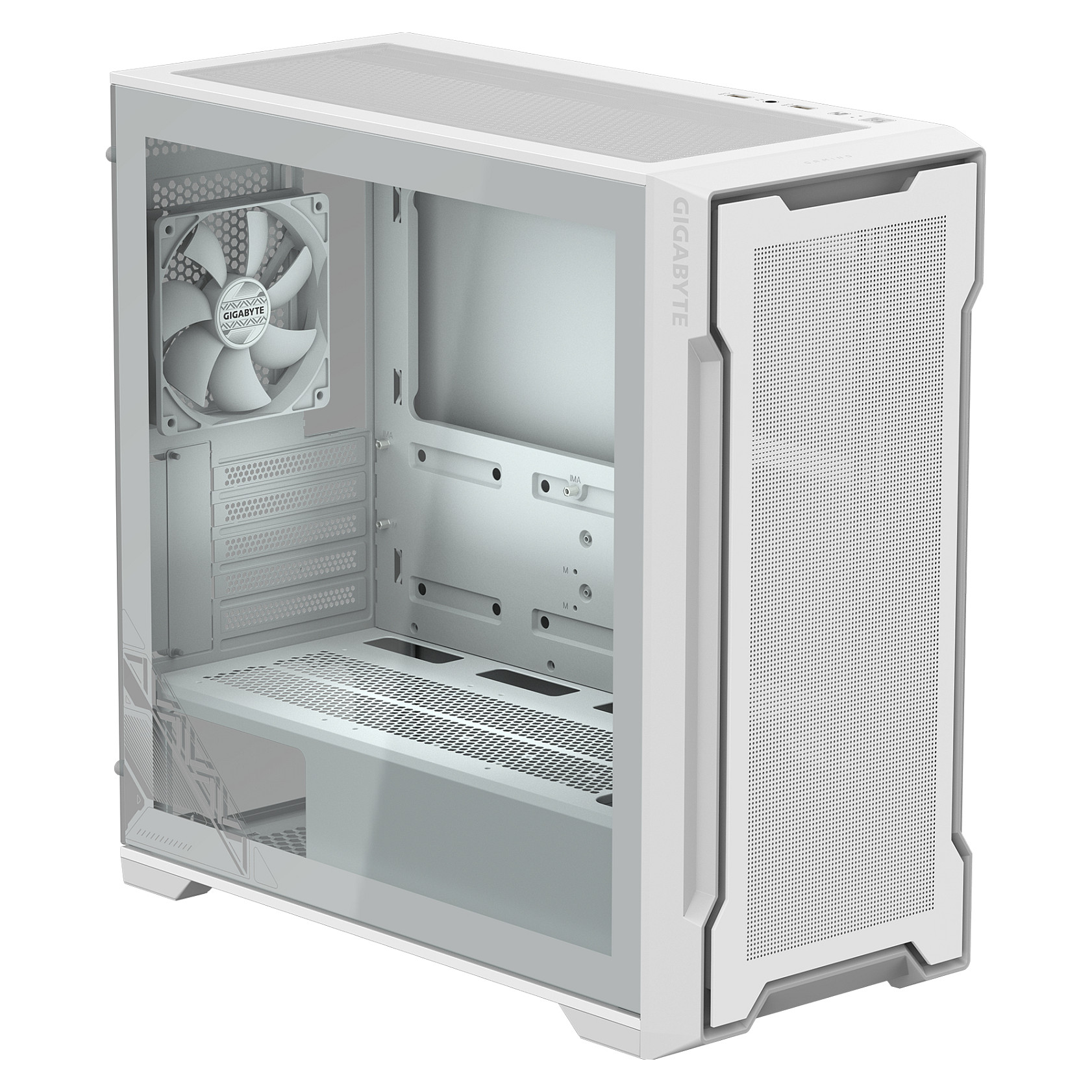 Kasë GIGABYTE C102GI Mini Tower – Bardhë - 2