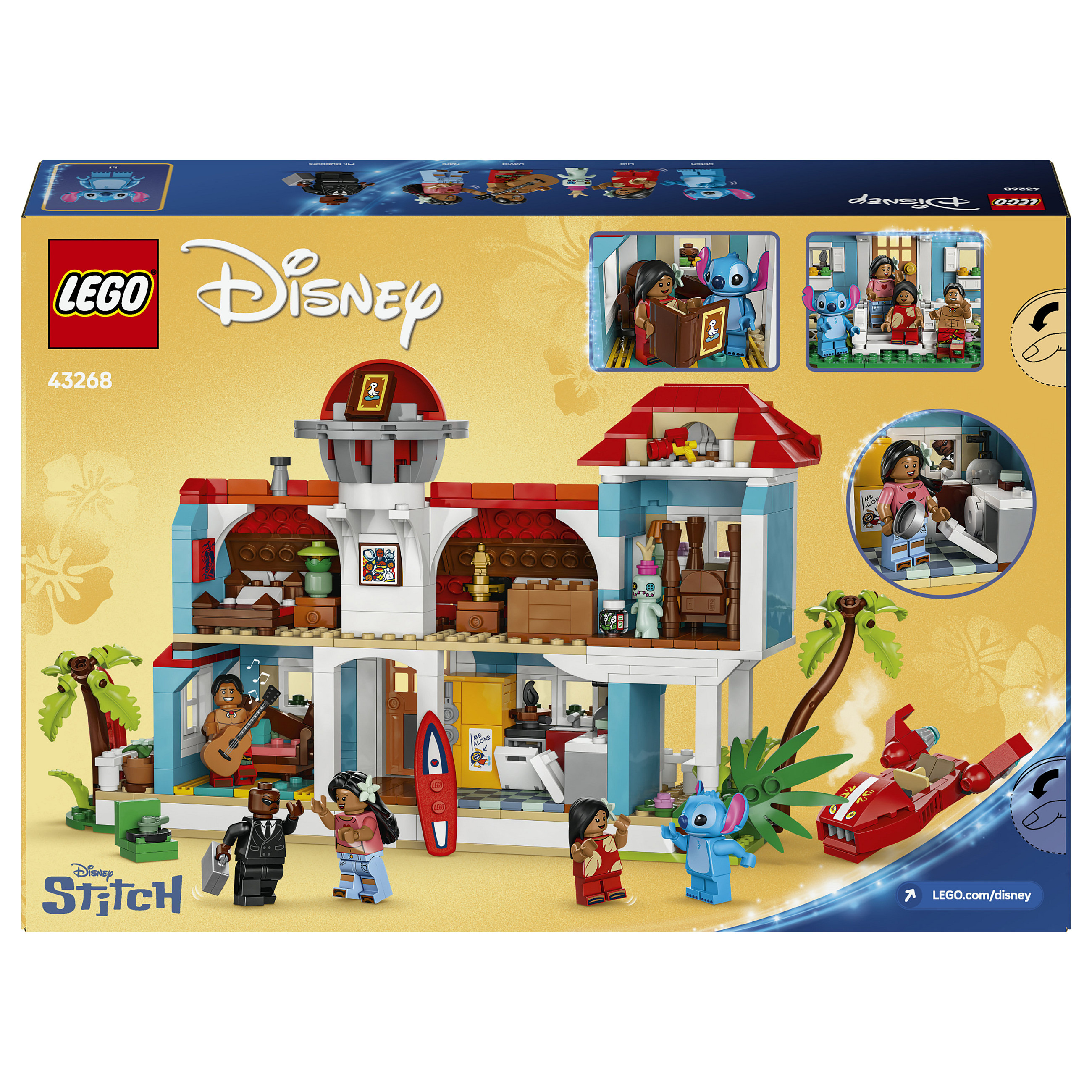 LEGO Disney Classic The Beach House from "Lilo & Stitch" 43268 - 23