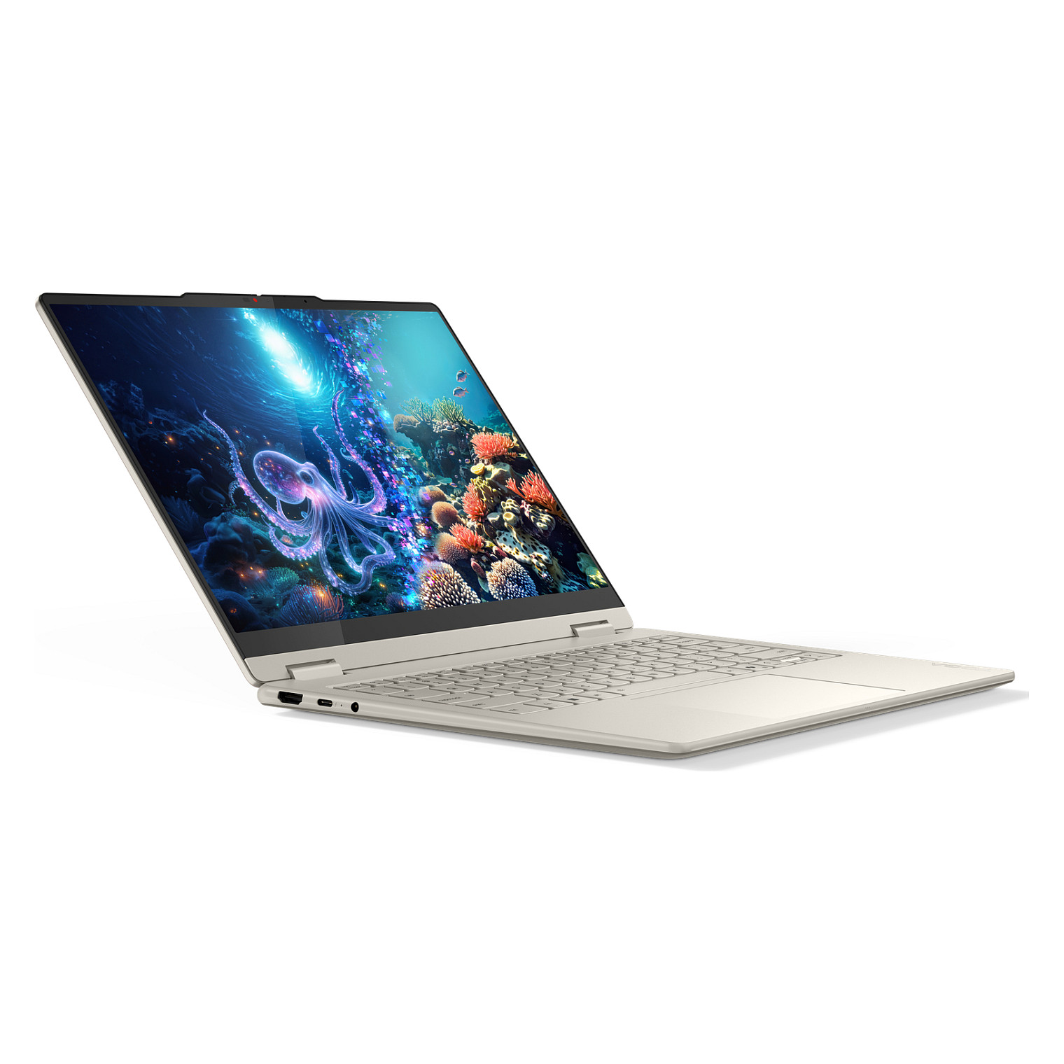 Laptop Lenovo Yoga 7i 2-in-1 / Ultra 5 226V / 16GB LPDDR5x / 1TB / 14" WUXGA OLED 60Hz / Arc Graphics 130V / DE  - Gri - 3