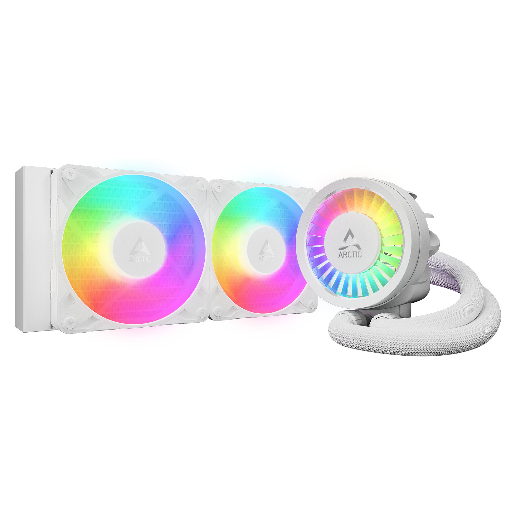 Ftohës për Procesor ARCTIC Liquid Freezer III Pro / 240mm / AIO / VRM Fan / A-RGB – Bardhë - 6