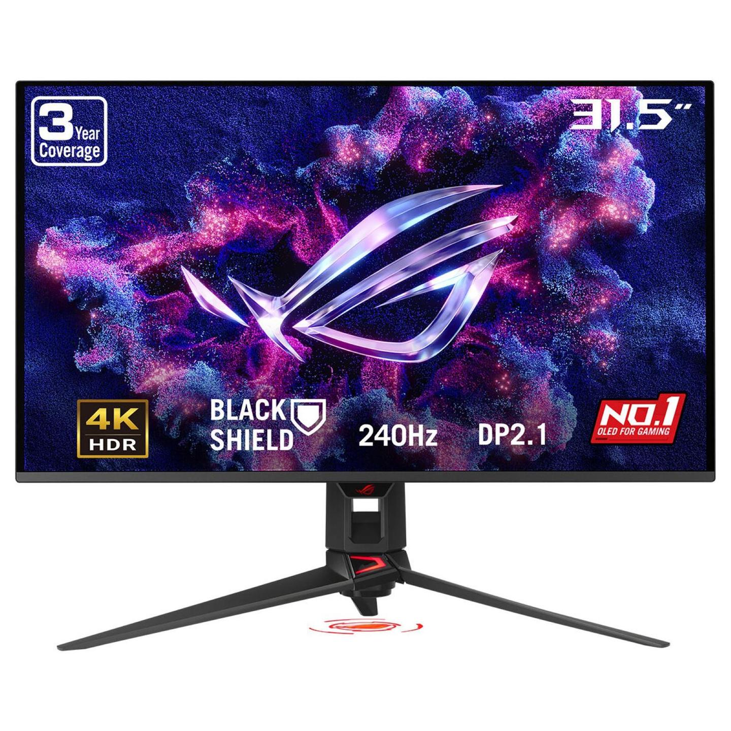 Monitor Gaming ASUS ROG Swift PG32UCDM3 / 31.5" / 4K UHD Tandem QD-OLED / 240Hz / 0.03ms / HDMI 2.1 + DP 2.1a / USB-C 90W – Zezë